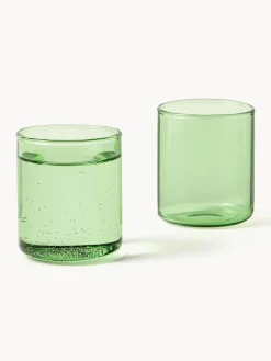 Discount Lyngby Verres à liqueur en verre borosilicate Torino, 2 pièces Vert, transparent,