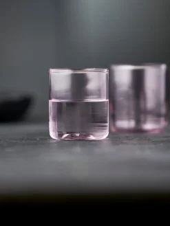 Fashion Lyngby Verres à liqueur en verre borosilicate Torino, 2 pièces Rose pâle, transparent