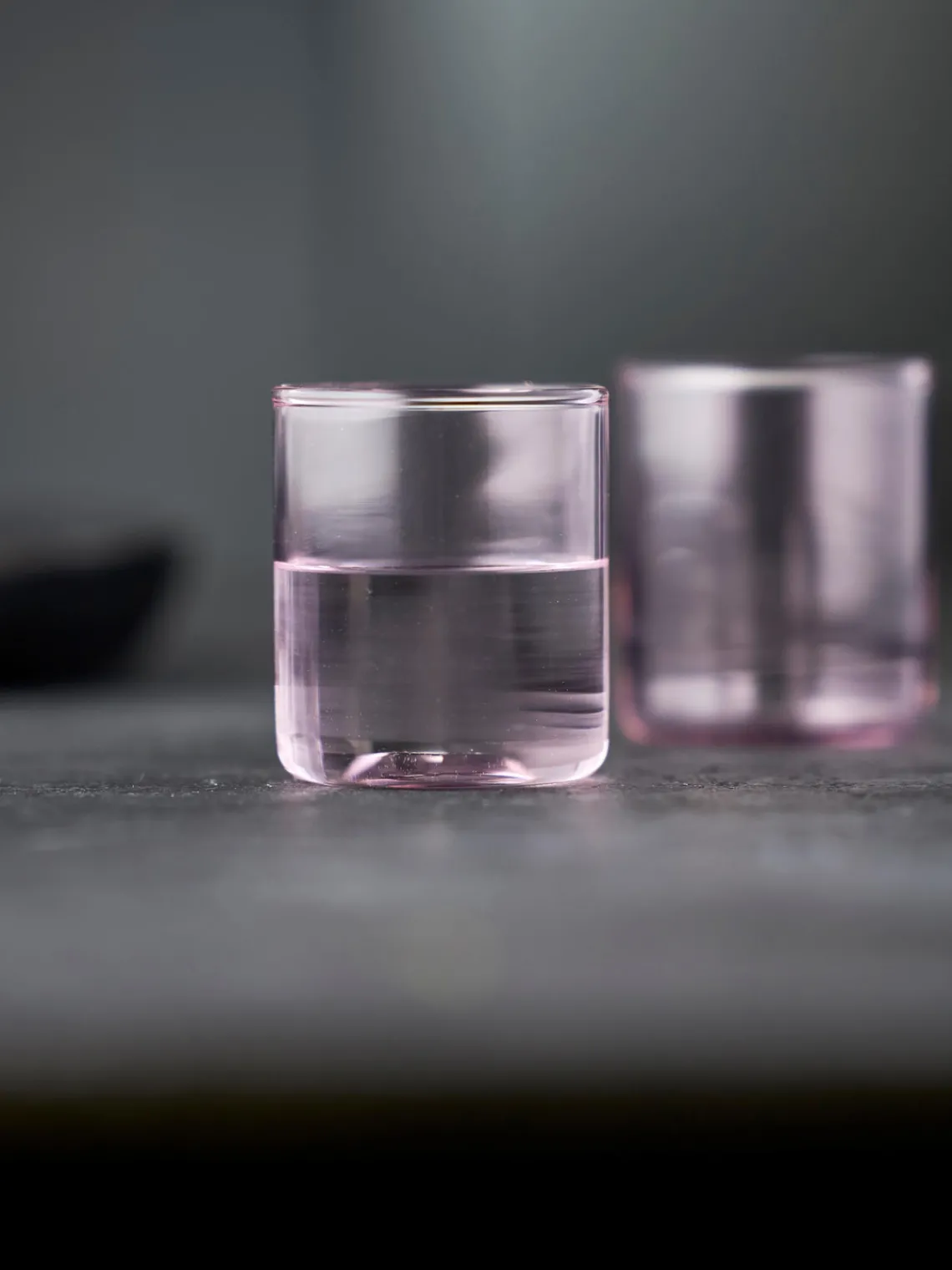 Fashion Lyngby Verres à liqueur en verre borosilicate Torino, 2 pièces Rose pâle, transparent