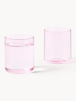 Fashion Lyngby Verres à liqueur en verre borosilicate Torino, 2 pièces Rose pâle, transparent