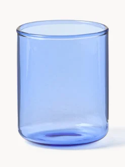Hot Lyngby Verres à liqueur en verre borosilicate Torino, 2 pièces Bleu, transparent