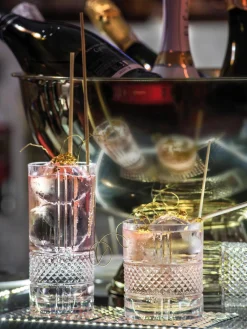 Online RCR Verres à long drink en cristal avec relief Brillante, 6 pièces