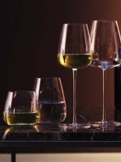 Online Lsa International Verres à vin blanc soufflés bouche Wine Culture, 2 pièces