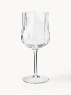 Clearance Broste Copenhagen Verres à vin blanc soufflés bouche Limfjord, 4 pièces