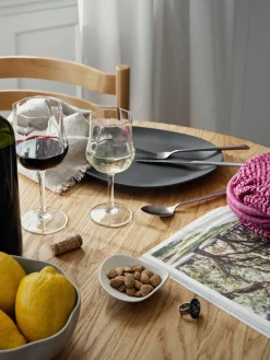 Clearance Broste Copenhagen Verres à vin blanc soufflés bouche Limfjord, 4 pièces