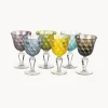 Online Pols Potten Verres à vin Blocks, 6 élém.