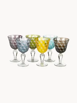 Online Pols Potten Verres à vin Blocks, 6 élém.