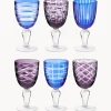 Sale Pols Potten Verres à vin Cobalt, 6 élém.