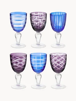 Sale Pols Potten Verres à vin Cobalt, 6 élém.