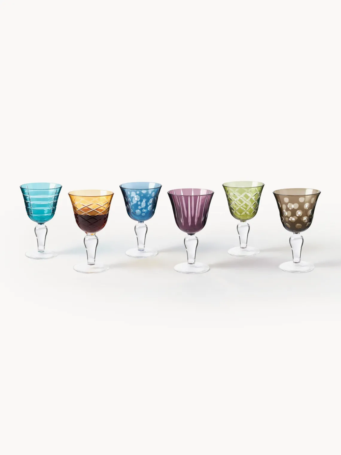 Clearance Pols Potten Verres à vin Cuttings, 6 élém.
