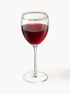 Best Armani Casa Verres à vin en cristal doré Dvorak, 6 pièces