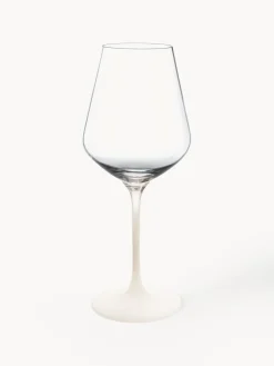 New Villeroy & Boch Verres à vin rouge en cristal Manufacture Rock, 4 pièces Transparent, blanc