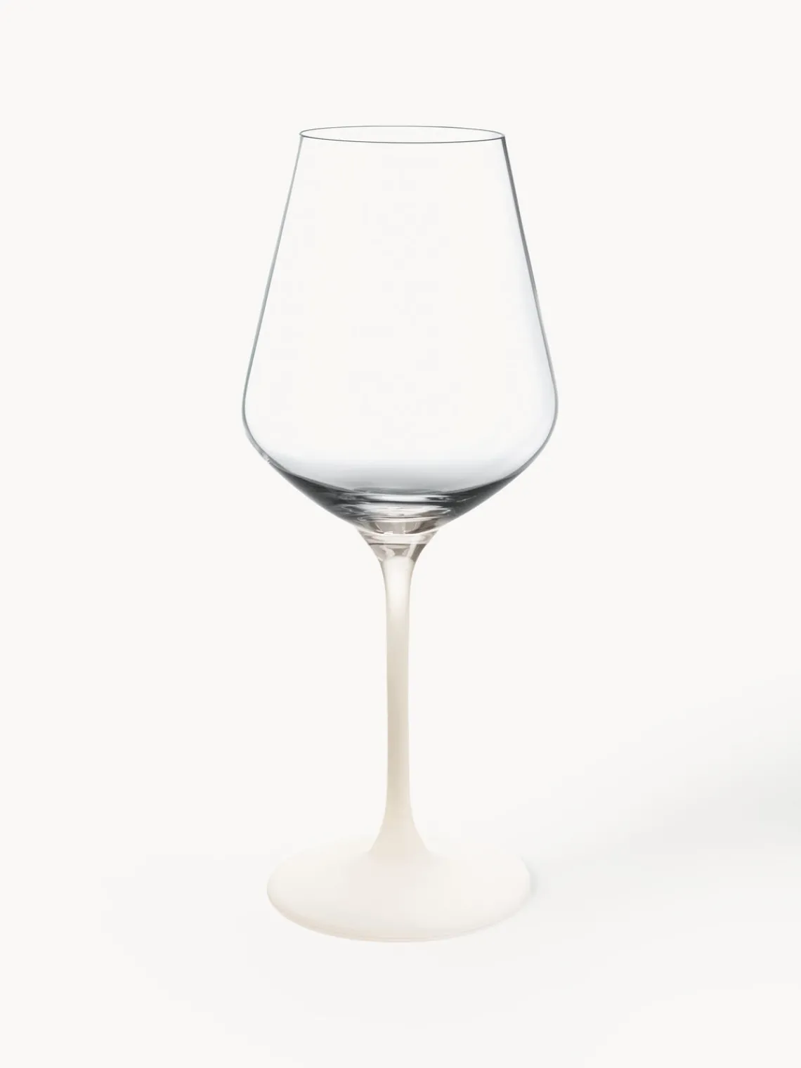 New Villeroy & Boch Verres à vin rouge en cristal Manufacture Rock, 4 pièces Transparent, blanc