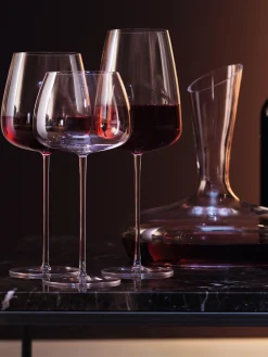 Discount Lsa International Verres à vin rouge soufflés bouche Wine Culture, 2 pièces