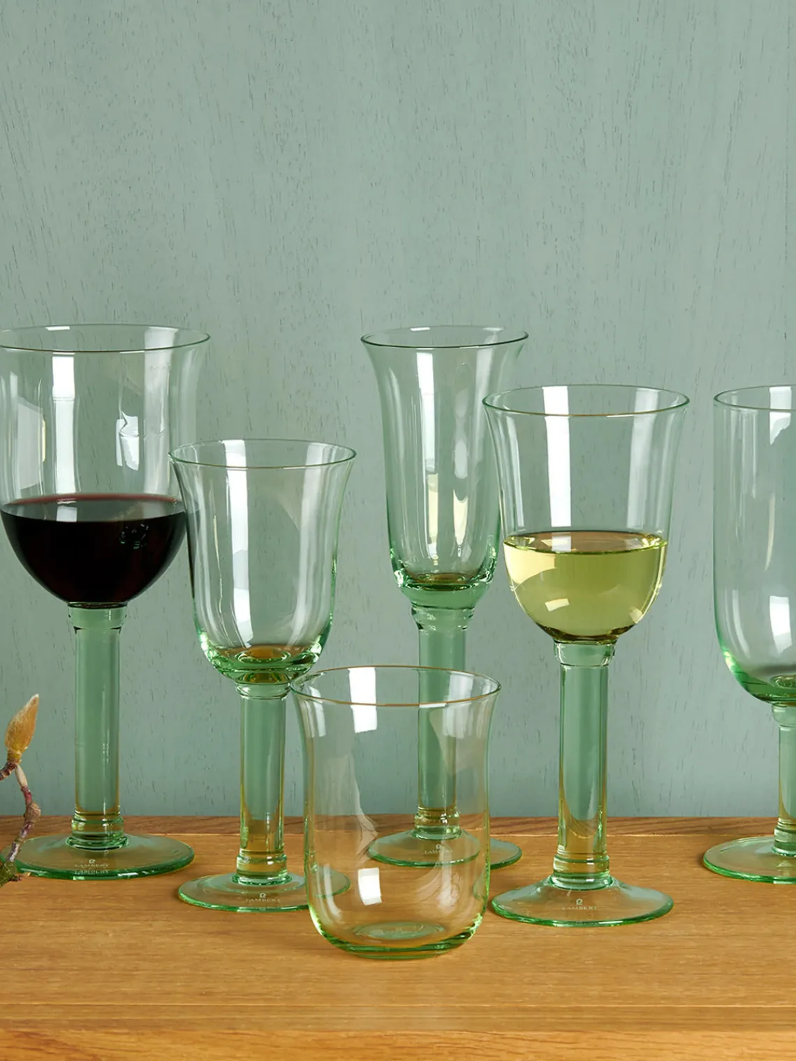 Clearance LAMBERT Verres à vin rouge soufflés bouche Corsica, 6 pièces