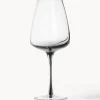 Best Broste Copenhagen Verres à vin soufflés bouche Smoke, 4 pièces