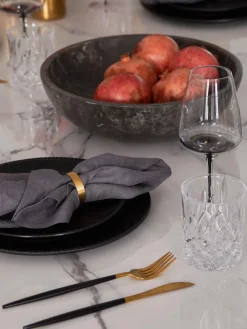 Best Broste Copenhagen Verres à vin soufflés bouche Smoke, 4 pièces