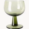 New HKLIVING Verres à vin The Emeralds, 4 pièces