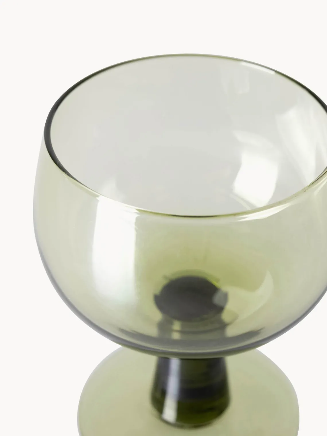 New HKLIVING Verres à vin The Emeralds, 4 pièces