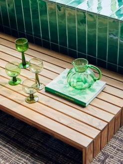 New HKLIVING Verres à vin The Emeralds, 4 pièces