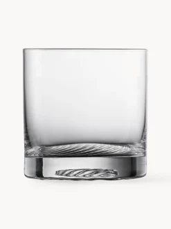 Hot Zwiesel Glas Verres à whisky en cristal Echo, 4 pièces