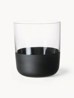 Best Villeroy & Boch Verres à whisky en cristal Manufacture Rock, 4 pièces Transparent, noir