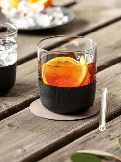 Best Villeroy & Boch Verres à whisky en cristal Manufacture Rock, 4 pièces Transparent, noir