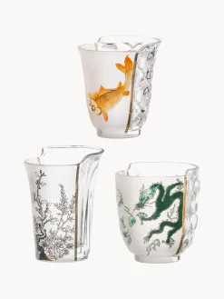 Sale SELETTI Verres artisanaux Hybrid, 3 élém.