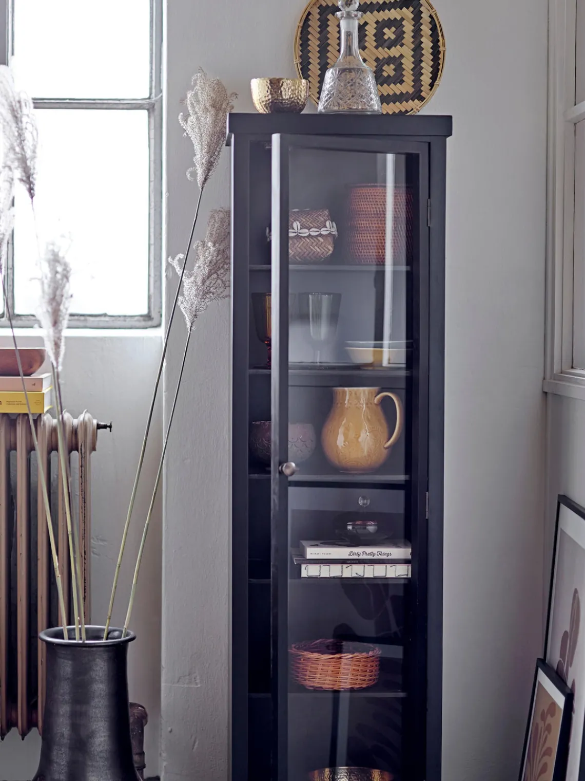 Online Bloomingville Vitrine en bois de sapin Emilio