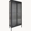 Outlet House Nordic Vitrine en chêne Adélaïde