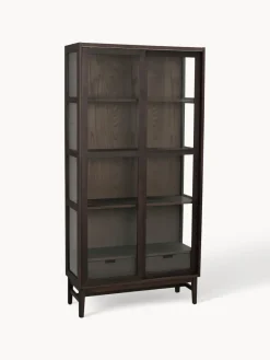 Fashion Rowico Vitrine en chêne Hazelton