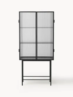 Best ferm LIVING Vitrine Haze Noir, transparent