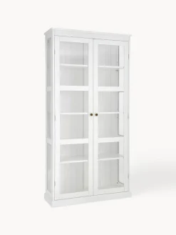 New Ellos Home Vitrine Wilma Blanc