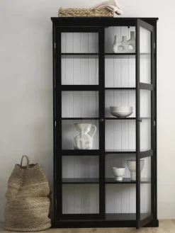 Clearance Ellos Home Vitrine Wilma Noir