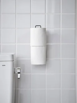 Discount Yamazaki Wand-Porte-rouleaux WC mural Tower Noir, mat