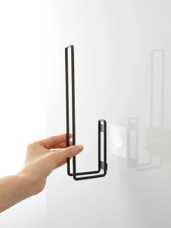 Discount Yamazaki Wand-Porte-rouleaux WC mural Tower Noir, mat